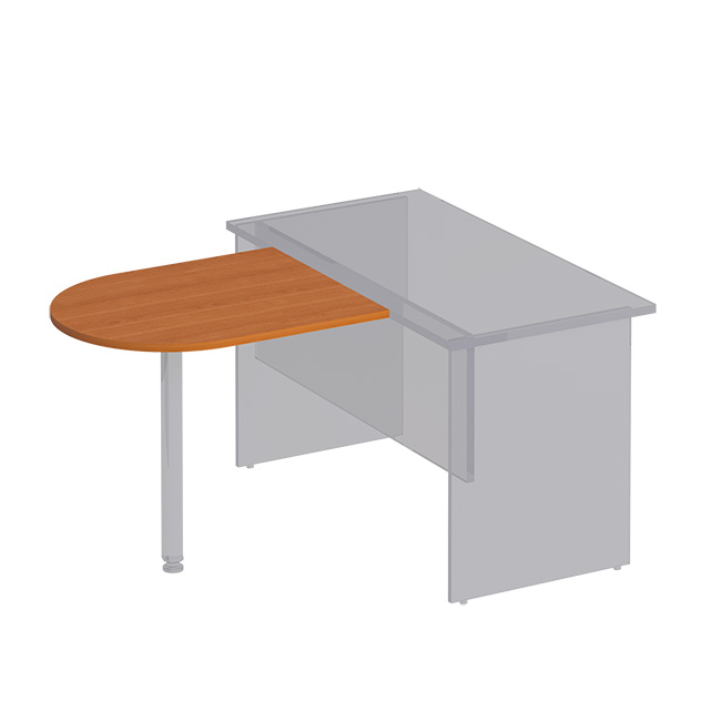 Мебель для персонала Формула ФР 477 Брифинг-приставка без опоры 84x67x2.2 ольха