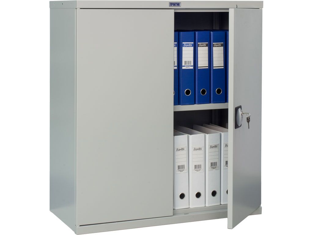  Практик  Металлический шкаф для офиса СВ-11 930x850x400