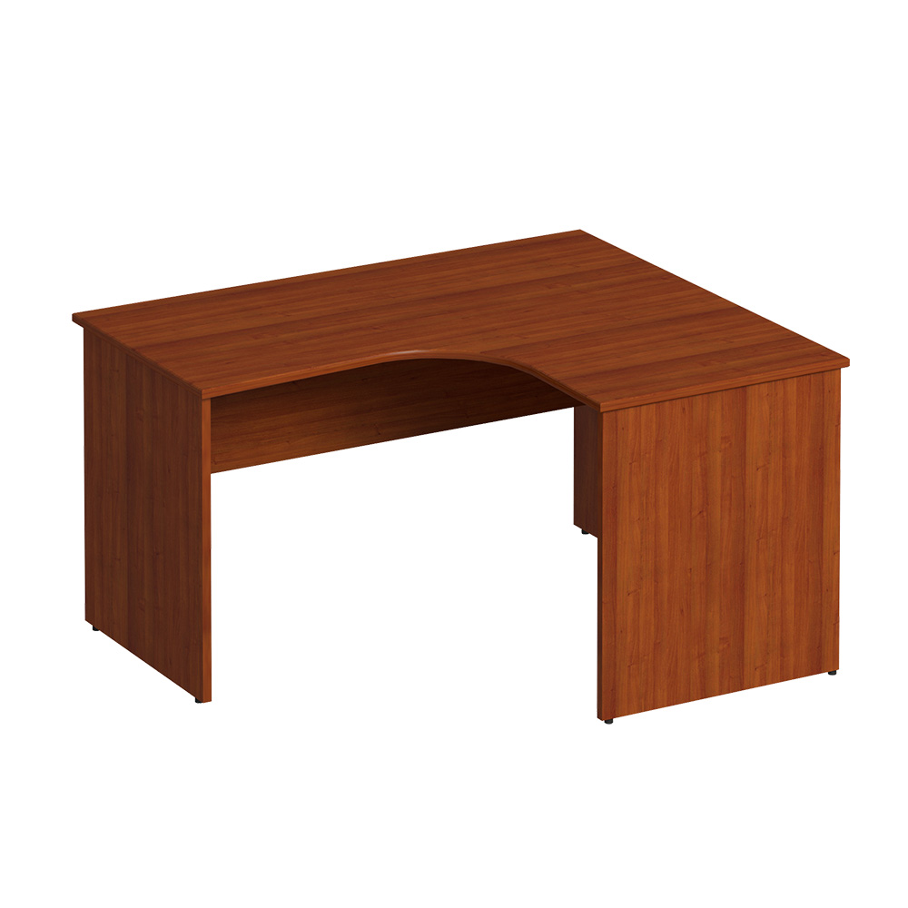 Мебель для персонала Комфорт К 124 Компакт-стол правый офисный 140x120x75 французский орех