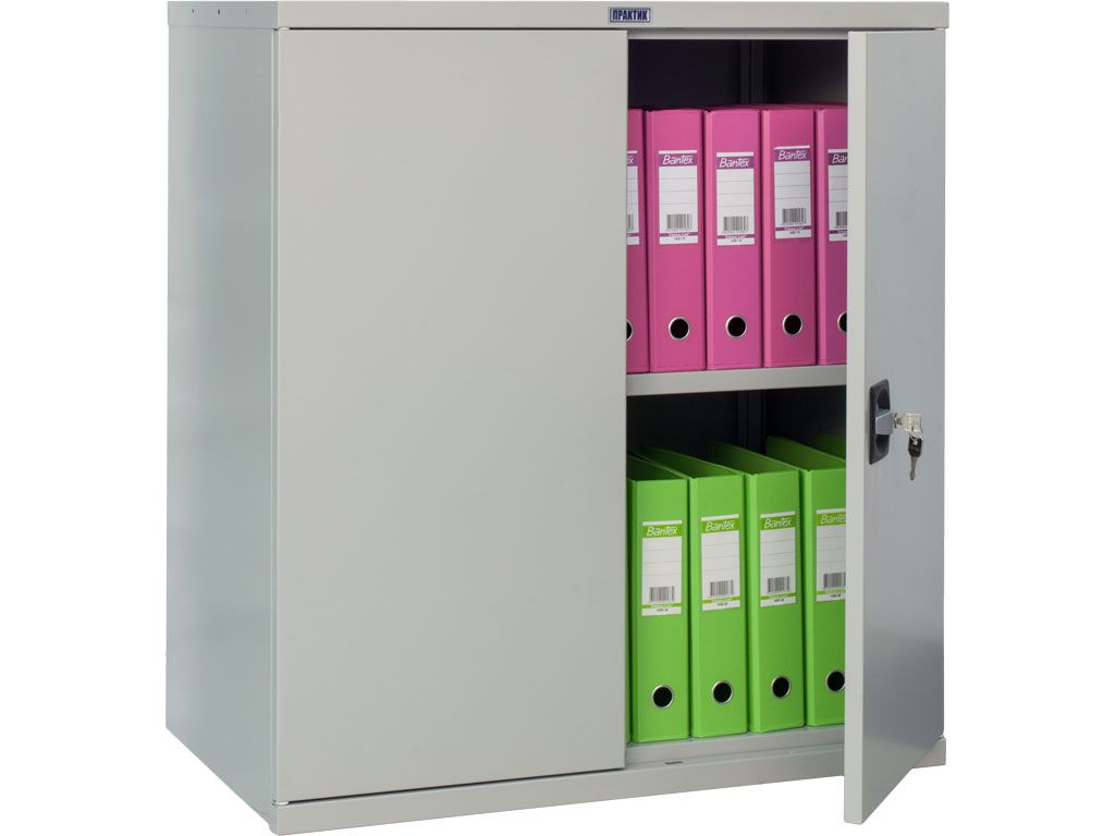  Практик  Металлический шкаф для офиса СВ-13 930x850x500