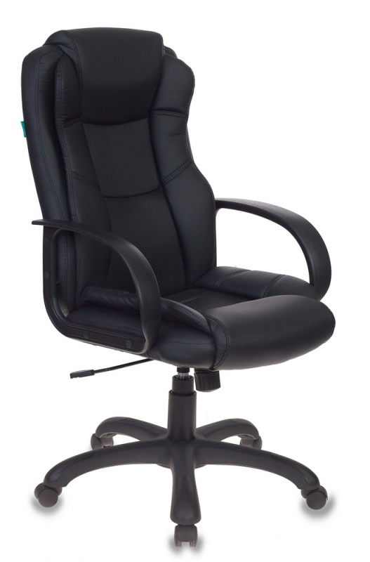  Кресло для руководителя  CH-839/BLACK  экокожа черная