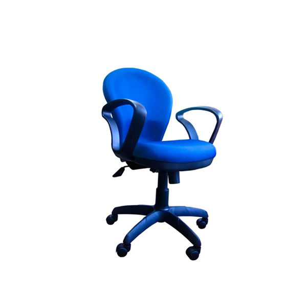 Офисное Кресло для оператора Чарли  ткань синяя